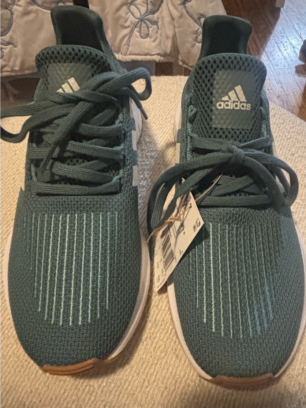 Adidas Women Green Athletic Sneakers